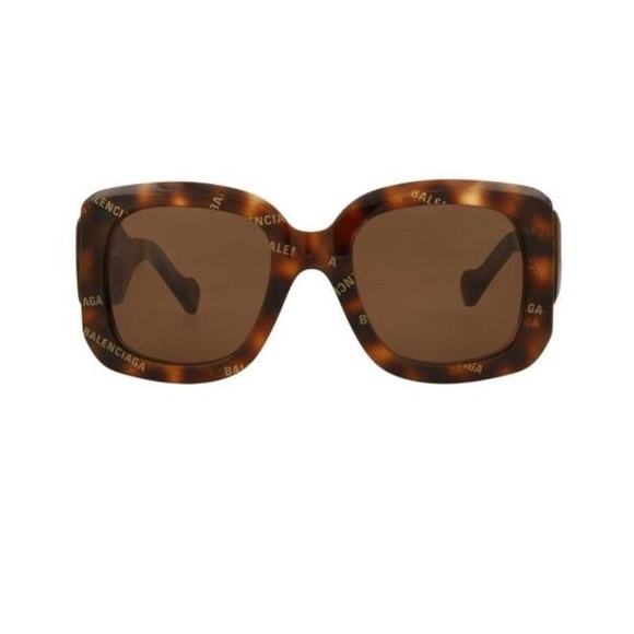 New Balenciaga Square, Rectangle-
Frame Acetate Sunglasses
Brown Womens - Picture 3 of 4